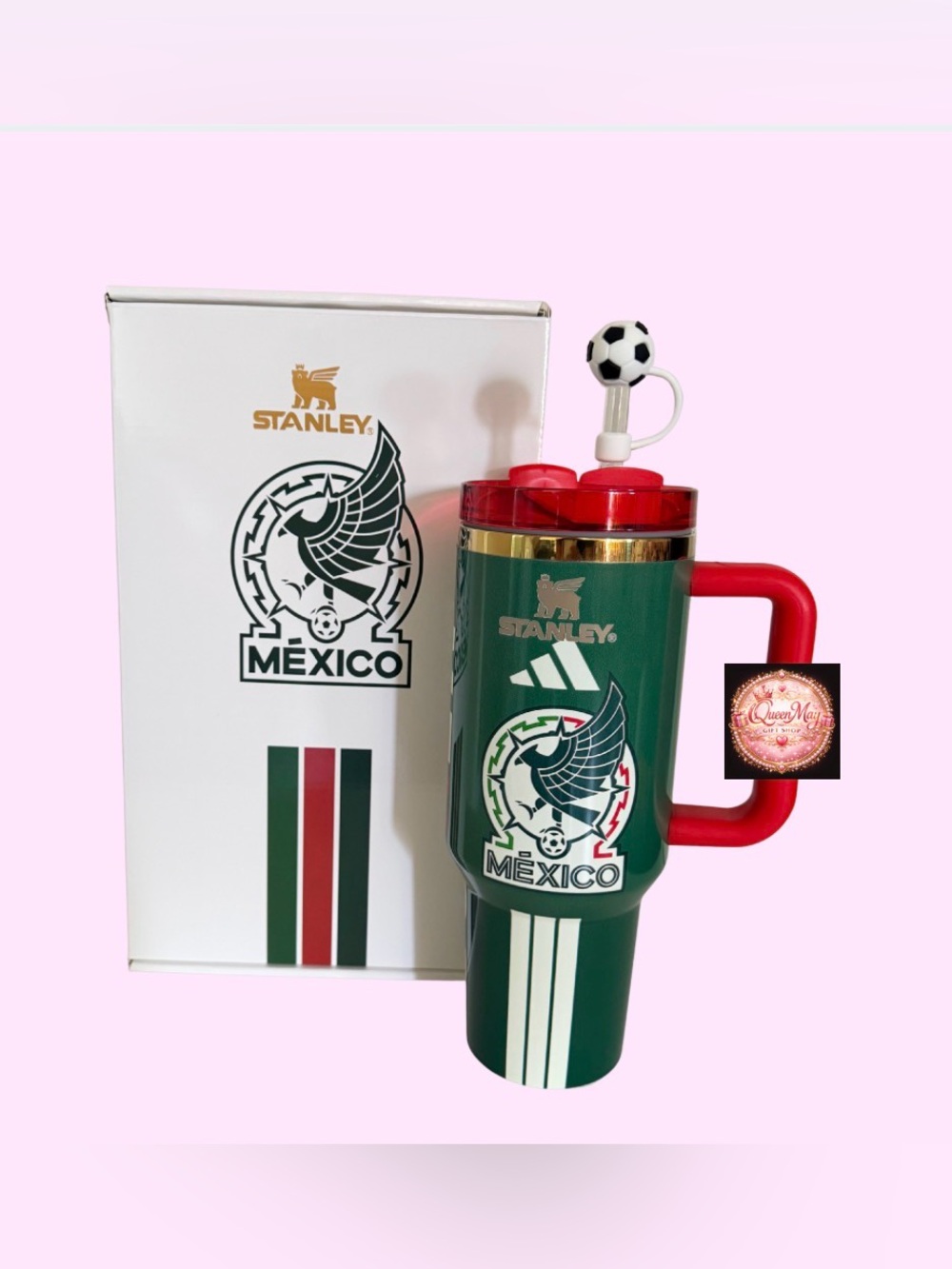 Green Pattern Mexico 40 Tumbler